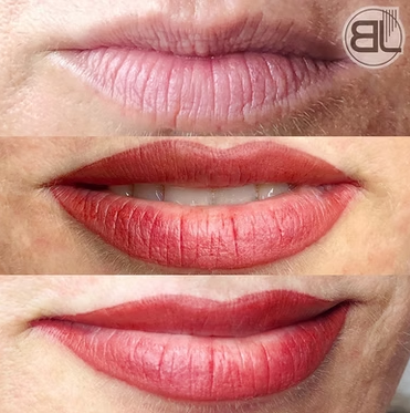 Permanent Make-up Lippen – Vorher-Nachher Ergebnisse bei BAlm Aesthetics